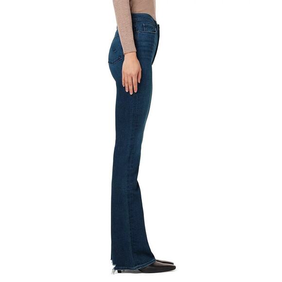 Hudson Barbara Flare Jeans Size 32 Laguna Blue High Rise Stretch Casual Staple - Picture 2 of 14